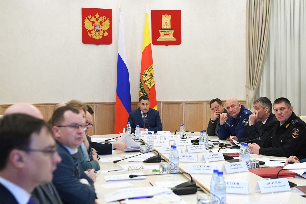 Губернатор Игорь Руденя провел заседание Оперативного штаба