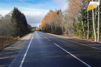 Отремонтирован второй участок дороги "Бежецк - Кесова Гора - Кашин"