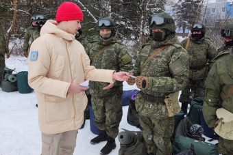 В зону СВО из Тверской области отправилась очередная группа мобилизованных