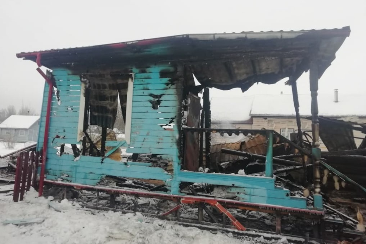 Пенсионерка погибла в пожаре в Тверской области