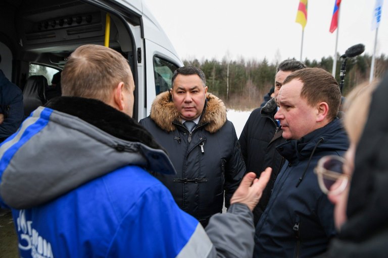 Подарок, которого очень ждали: в поселок Жарковский Тверской области пришел  природный газ
