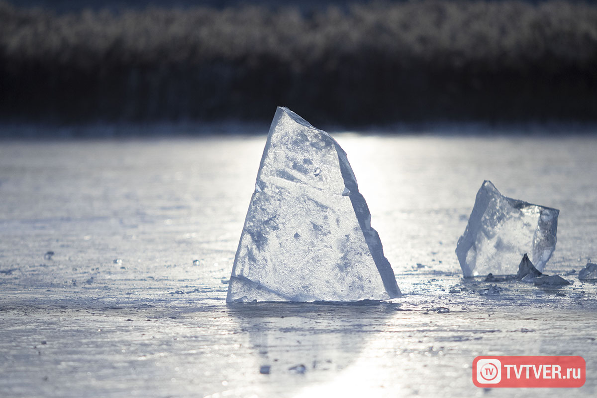 В Тверской области выходить на лёд водоёмов становится всё опаснее