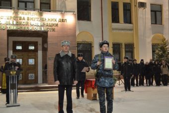В Твери наградили полицейских, отличившихся в командировке на Северный Кавказ