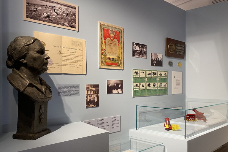 В Бежецком мемориально-литературном и краеведческом музее открылась новая экспозиция