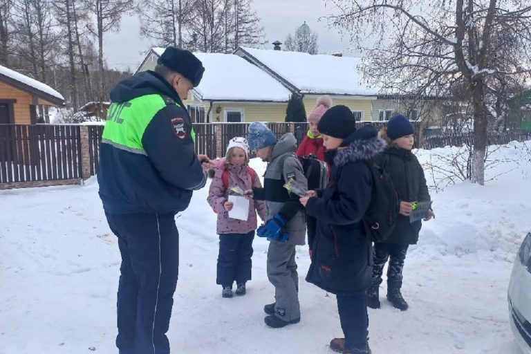 Тверской детворе напомнили о необходимости "засветиться"