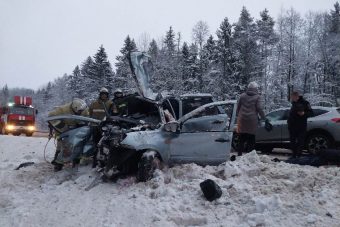 В Тверской области двое мужчин погибли в ДТП
