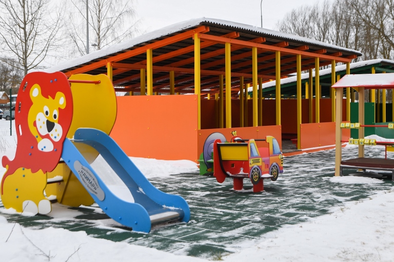 В Тверской области торжественно открыли новый современный детский сад