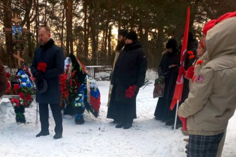 В Старицком округе простились с погибшим на СВО добровольцем Владиславом Саблиным