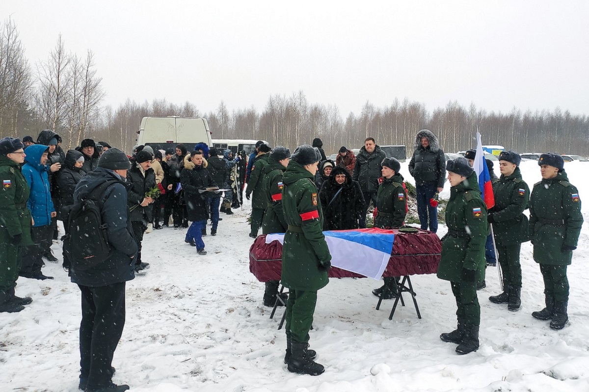 В Тверской области простились с погибшим в боях за Соледар военнослужащим