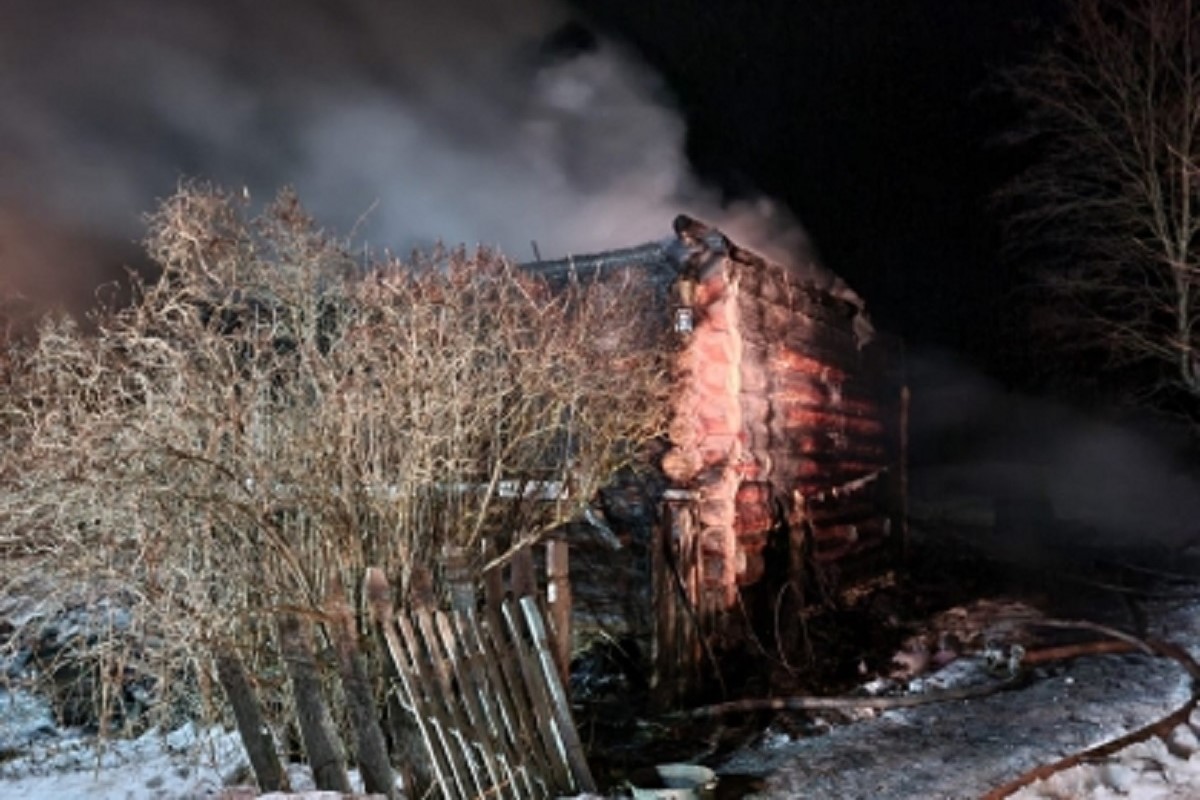 Возбуждено уголовное дело по факту пожара с тремя погибшими в Тверской области