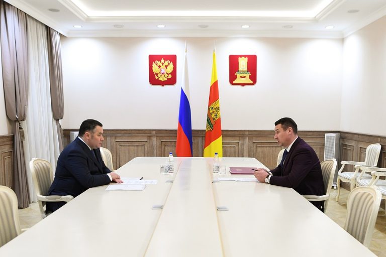 Губернатор Тверской области провел встречу с главой Зубцовского муниципального округа