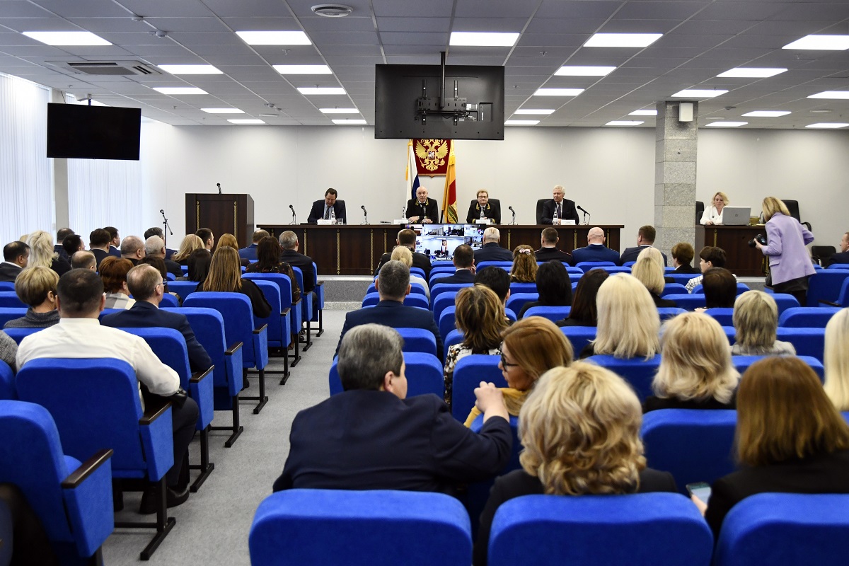Судьи в Тверской области подвели итоги ушедшего года и обсудили новые задачи