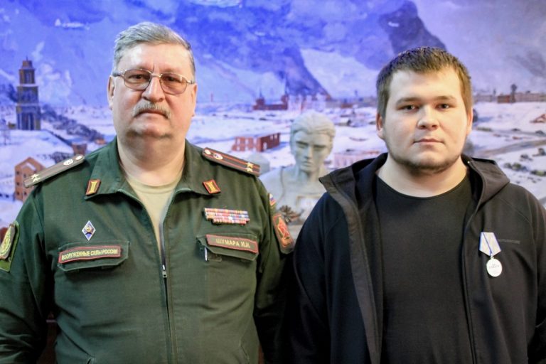 Танкист из Тверской области, участник СВО, награжден медалью "За отвагу"