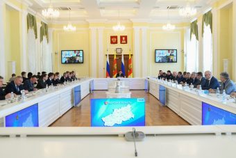 Игорь Руденя поставил задачи в связи повышенным риском подтоплений территорий в Тверской области
