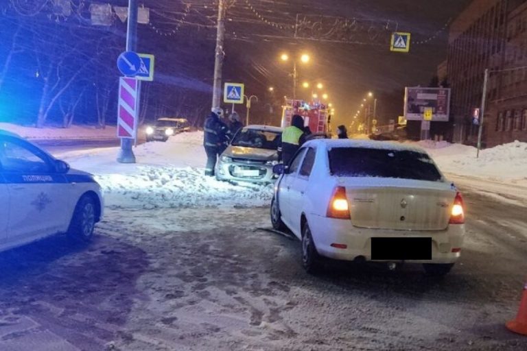 Молодая женщина пострадала в ДТП в Заволжском районе Твери