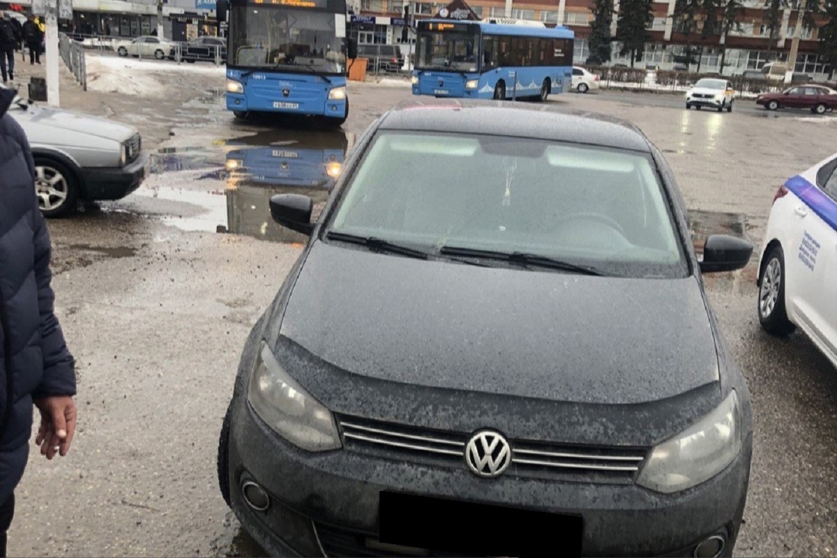Пешехода сбили на привокзальной площади в Твери