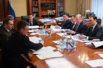 Газификацию Тверской области и модернизацию теплоснабжения Твери обсудили Александр Новак и Игорь Руденя