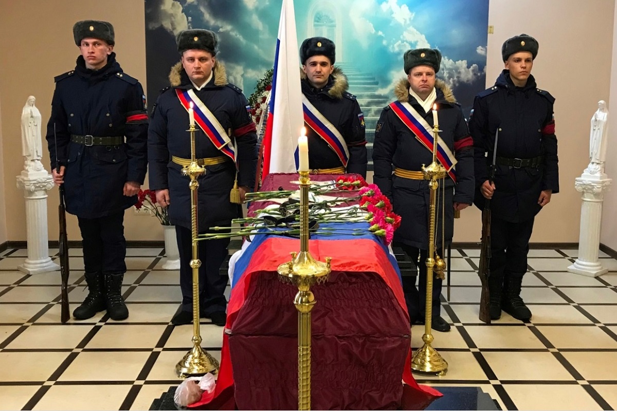 В Тверской области прозвучал залп в честь погибшего вагнеровца Игоря Марченкова