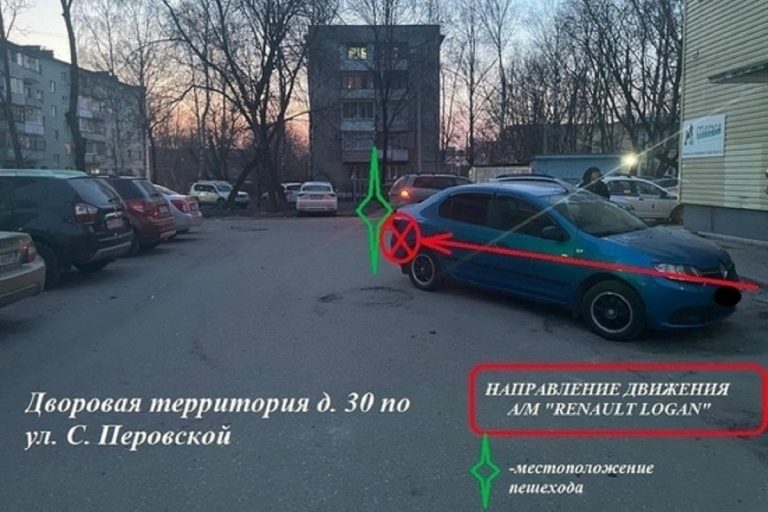 Пешехода сбили в Центральном районе Твери