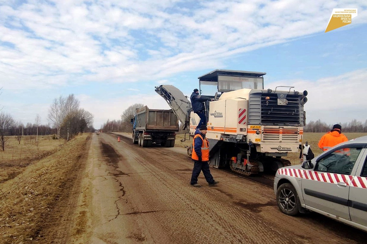 В Тверской области приступили к ремонту дорог