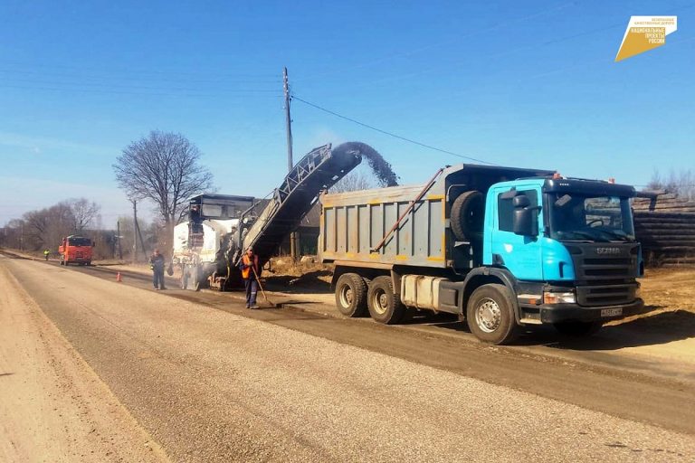 В Тверской области приступили к ремонту дорог