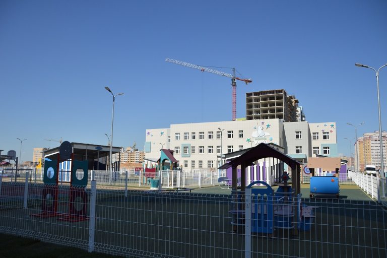 Новый детский сад в микрорайоне "Южный" Твери готов на 99%