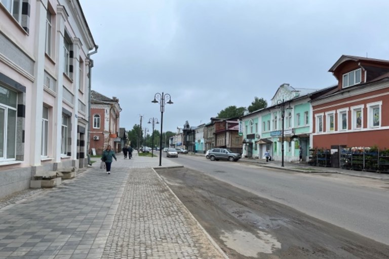 В четырех городах Тверской области ведутся работы по благоустройству в рамках Всероссийского конкурса
