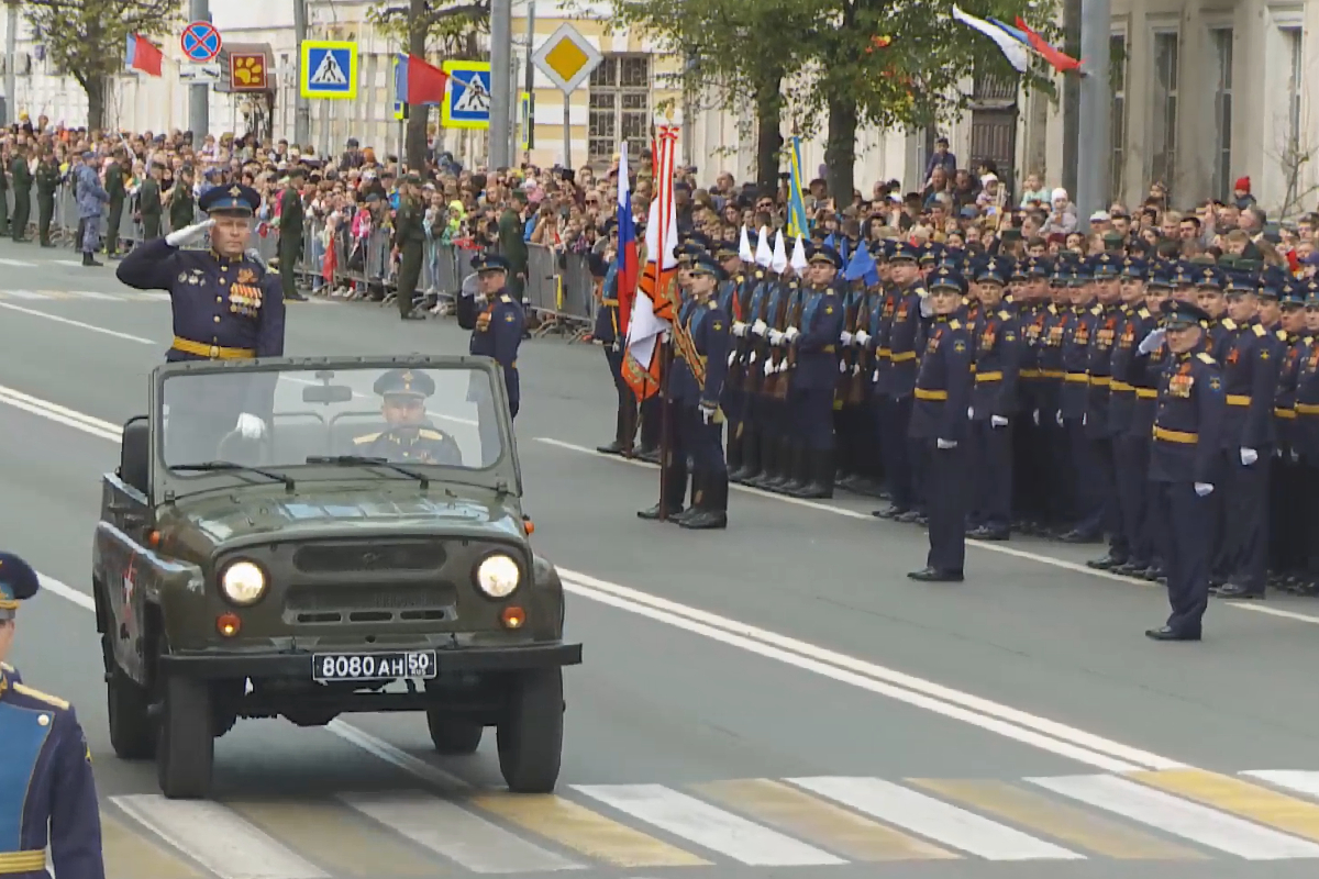 В Твери начался Парад Победы