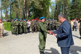 В Твери подведены итоги военно-спортивной игры старшеклассников «Орленок»