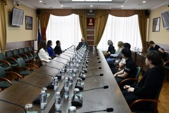 Студенты-политологи познакомились с работой Законодательного Собрания Тверской области