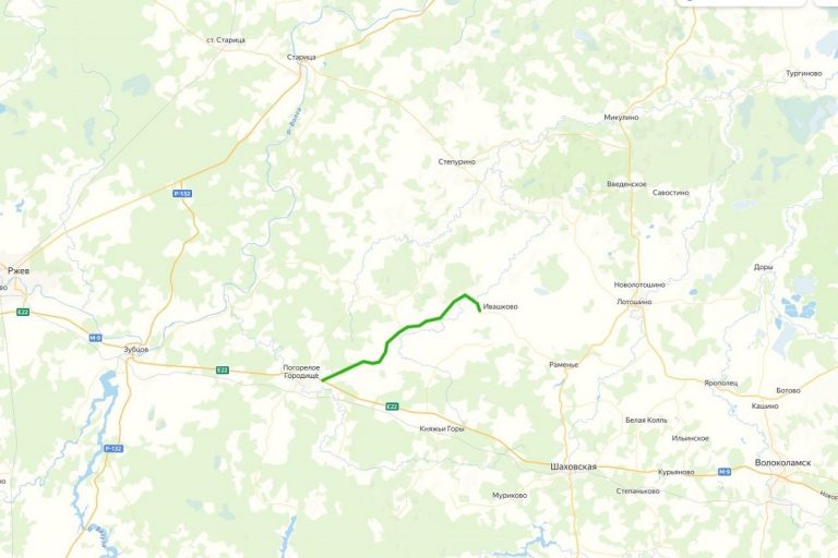 В Зубцовском округе отремонтируют дорогу «Москва – Рига» – Александровка – граница Московской области