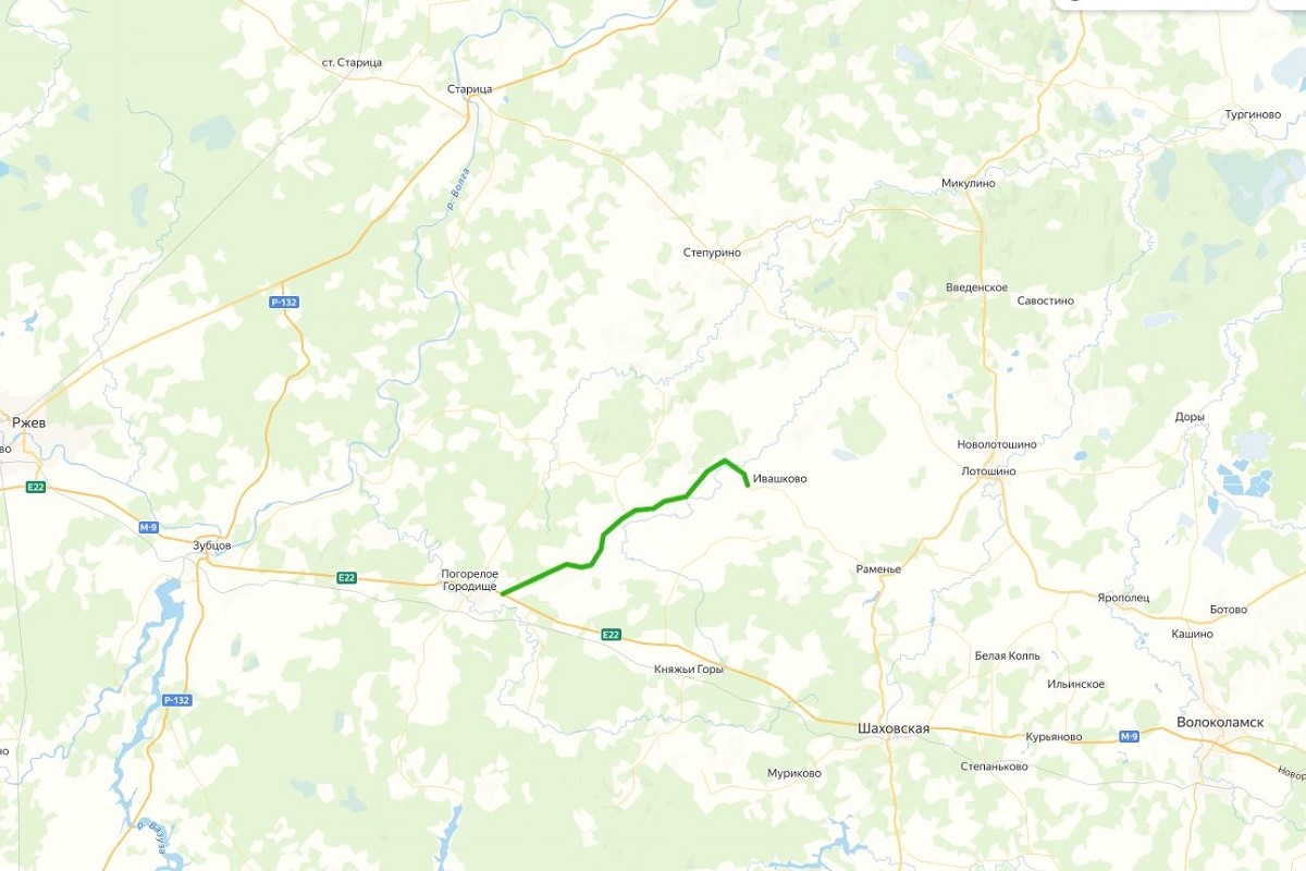 В Зубцовском округе отремонтируют дорогу Москва  Рига  Александровка  граница Московской области