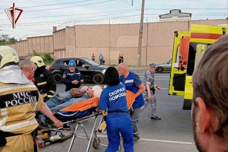 Росгвардейцы оказали помощь в ликвидации последствий ДТП с пострадавшими в Твери