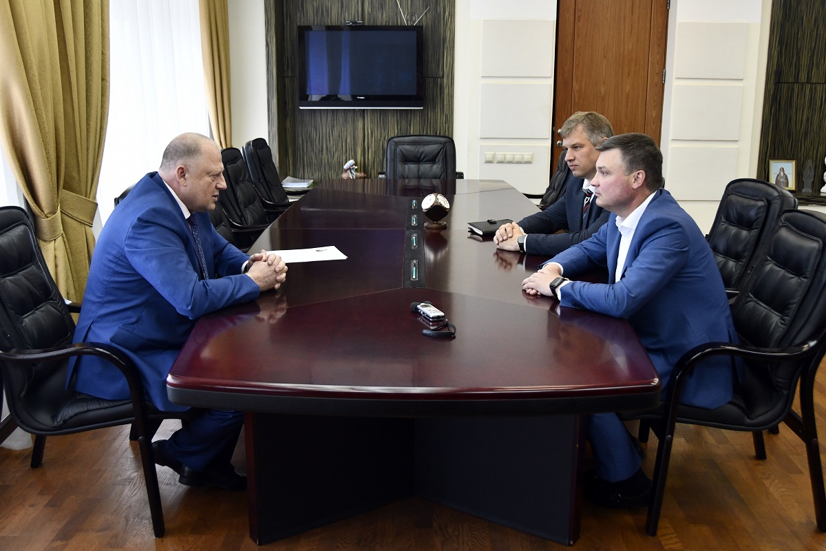 Председатель ЗС провел рабочую встречу с управляющим Тверским отделением ПАО Сбербанк