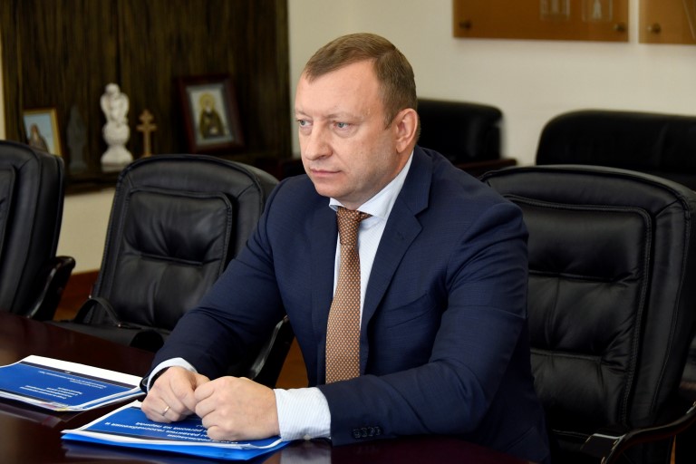 Сергей Голубев провел рабочую встречу с гендиректором ООО «Газпром межрегионгаз Тверь» и АО «Газпром газораспределение Тверь»