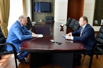 Сергей Голубев провел рабочую встречу с гендиректором ООО «Газпром межрегионгаз Тверь» и АО «Газпром газораспределение Тверь»