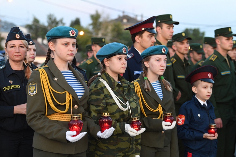 В Твери прошла акция «Свеча памяти»