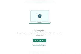 С 27 июня перестал работать скачанный на официальном сайте WhatsApp
