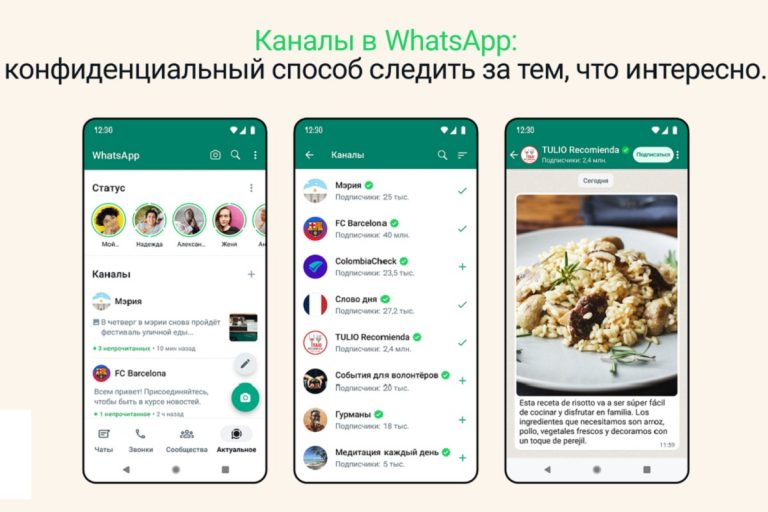 Мессенджер WhatsApp анонсировал запуск тайных каналов