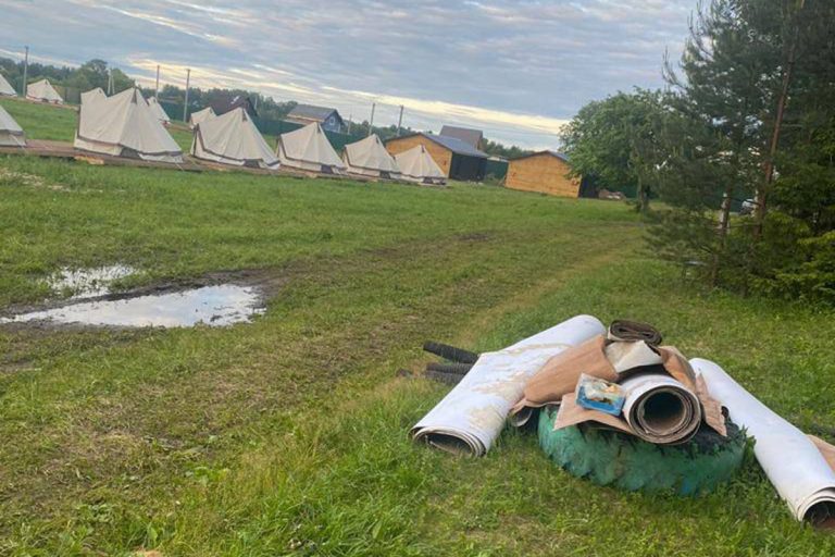По факту размещения детей в холодных палатках в лагере Тверской области возбуждено уголовное дело