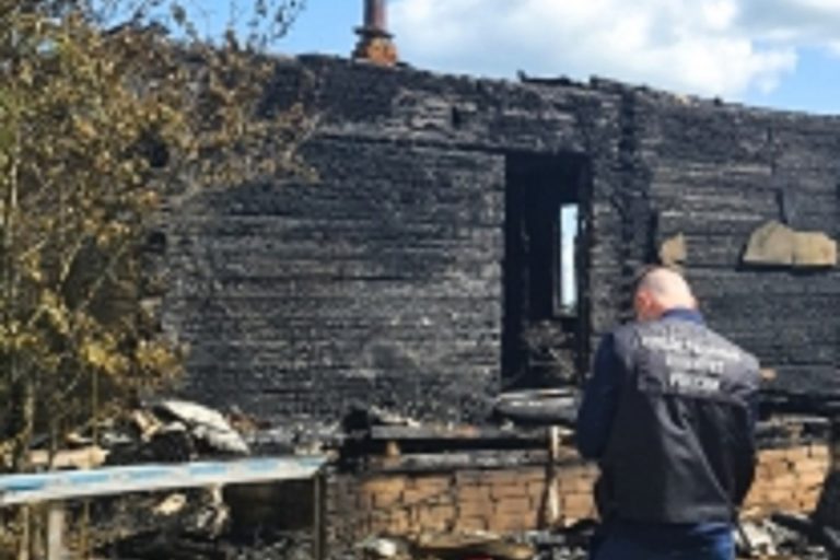Пожилой мужчина погиб при пожаре в Тверской области