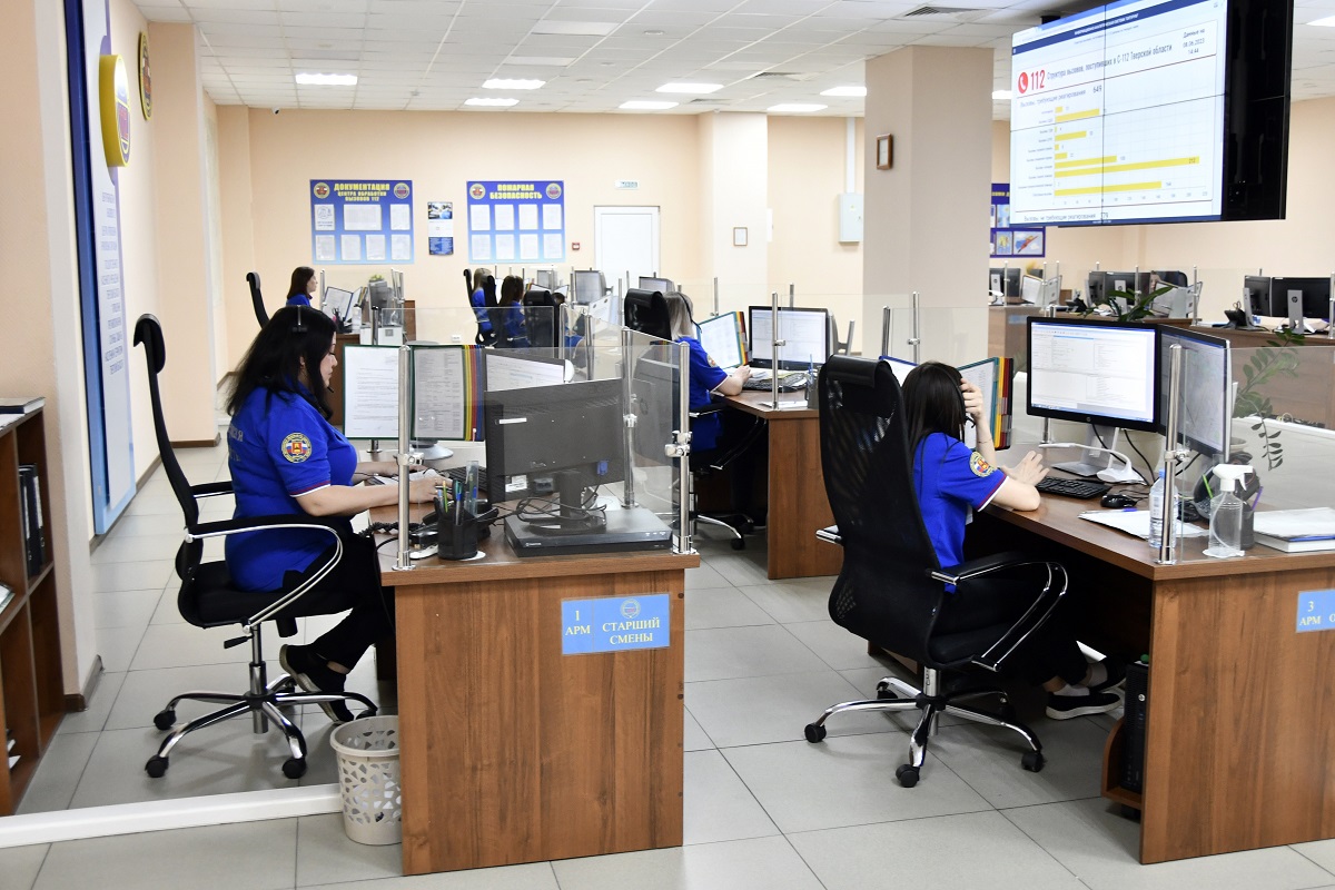 Совет Законодательного Собрания Тверской области ознакомились с работой Системы-112