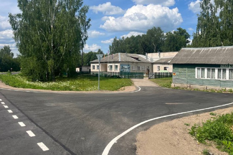 В Тверской области досрочно отремонтировали участок дороги Сонково – Кой