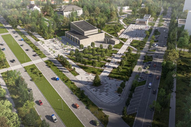 При поддержке атомщиков в 2024 году в городе-спутнике КАЭС завершится масштабное благоустройство парковой зоны