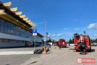 В Твери пожарные потушили «возгорание» в СК «Юбилейный»