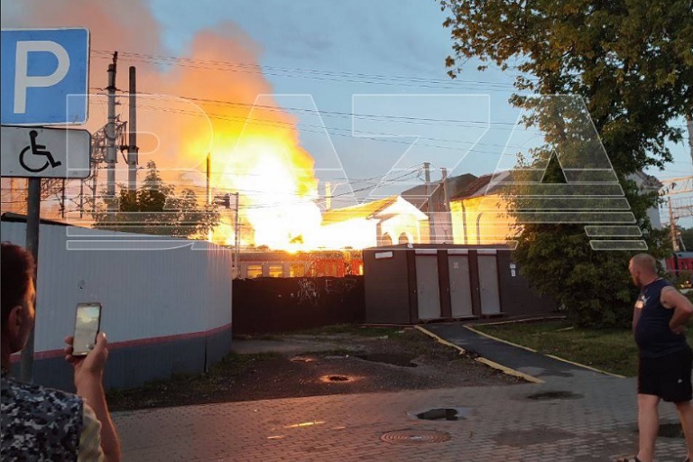Следовавшая из Москвы в Тверь электричка загорелась в Подмосковье