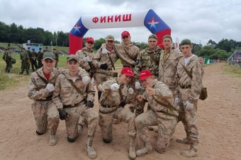 Тверские юнармейцы выступили в финале Всероссийской военно-спортивной игры «Победа»
