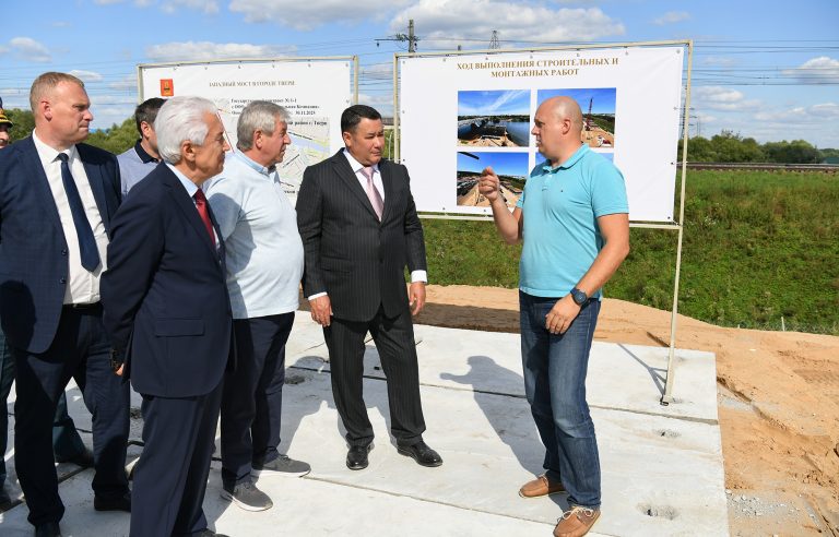 Комплекс Западного моста в Твери будут вводить в эксплуатацию поэтапно