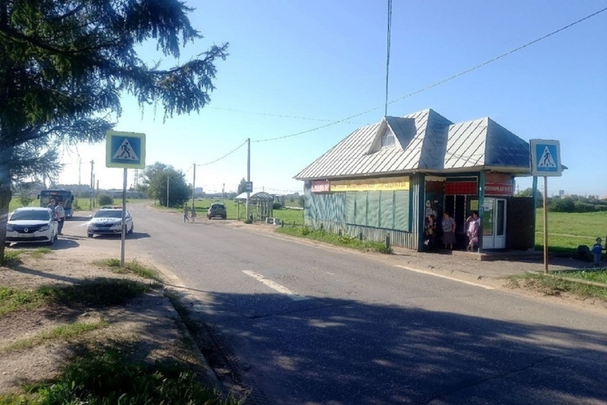 Пожилую женщину сбили на переходе в Твери