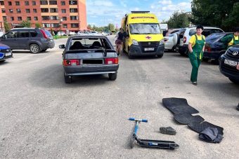 Восьмилетнего мальчика на самокате сбили под Тверью